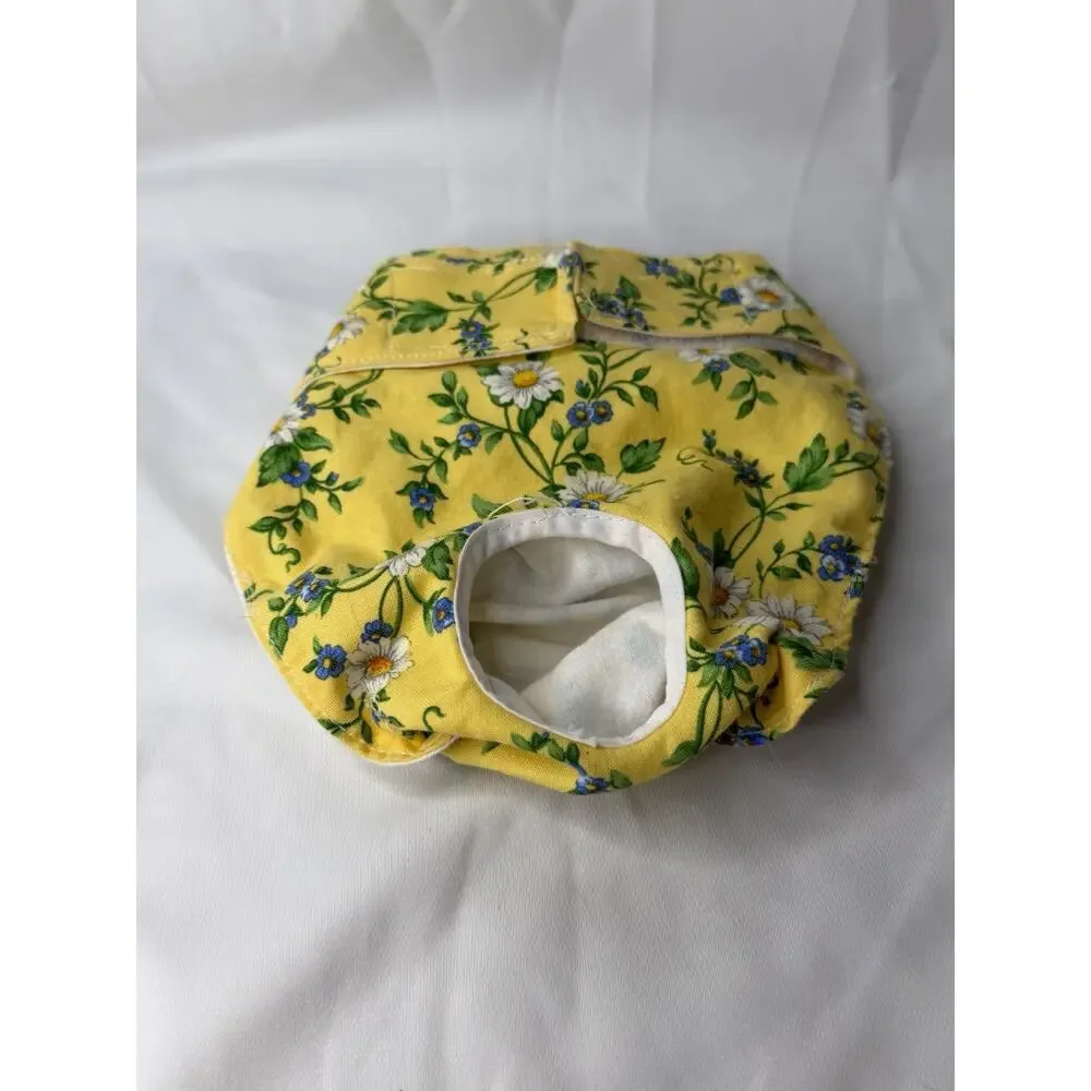 Washable Pet Female Dog Diaper Cover Panty Reusable Heat Incontinence Easy Close